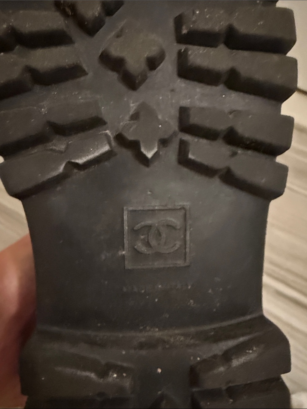 Authentic Vintage Chanel Cocoon Engineer Boots - Picture 2 of 13